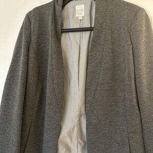 TWIK no collar gray woman’s blazer size L